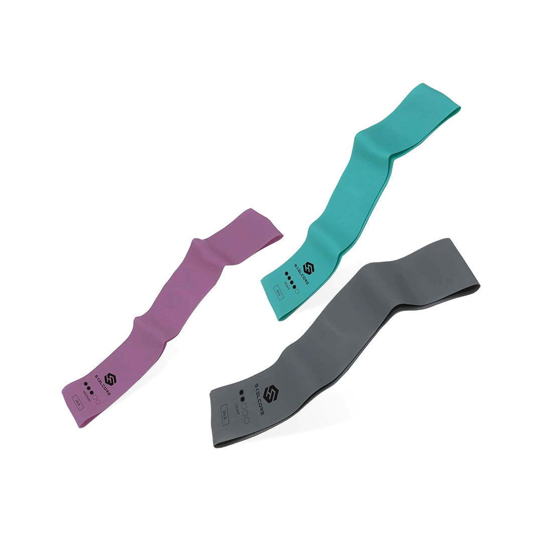 3 Pack Latex Resistance Loop Band Set