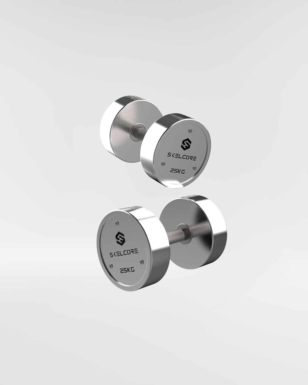 Chrome Steel Dumbbell