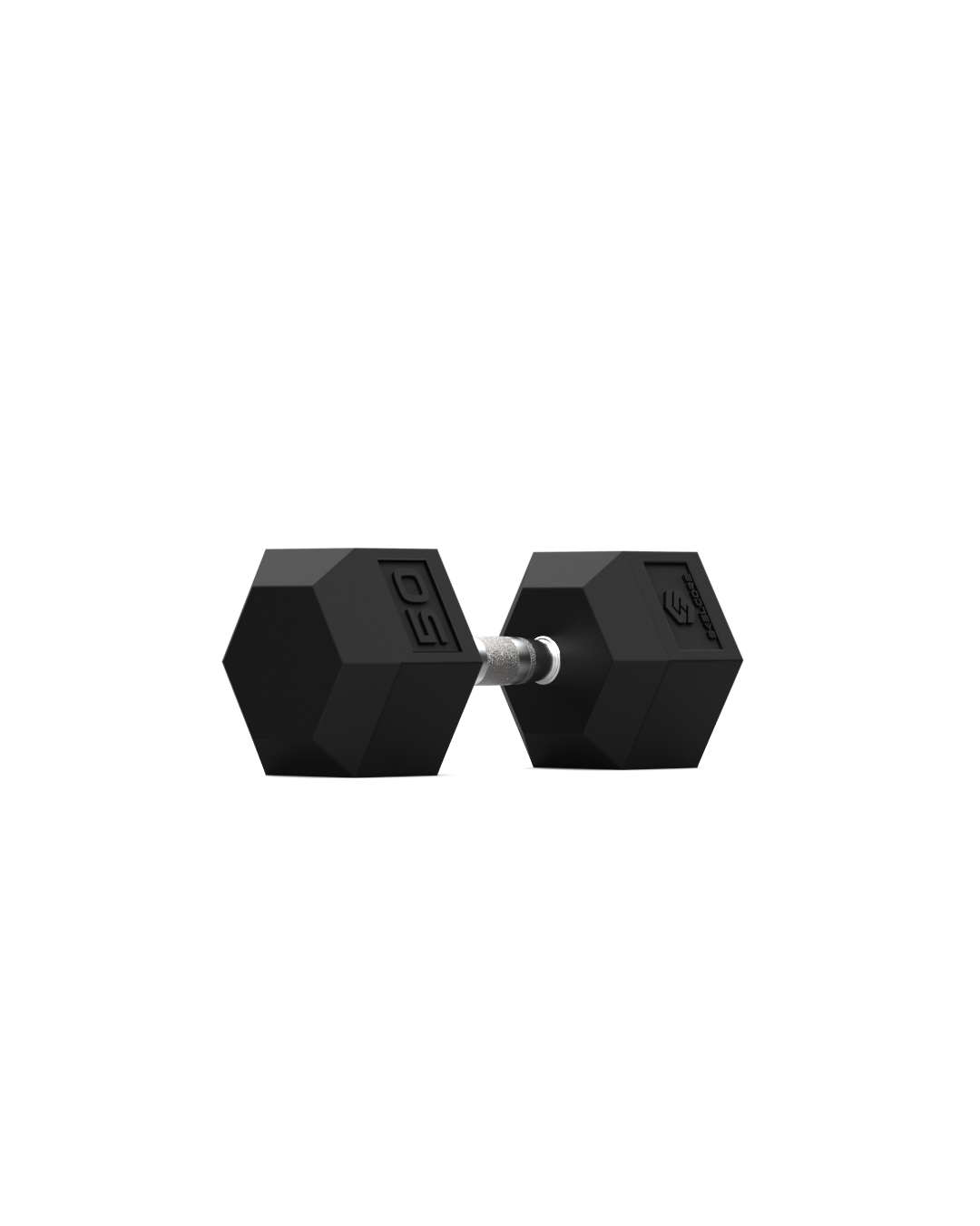 Hex Rubber Dumbbell