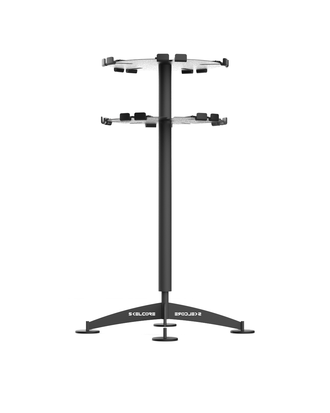 Rotating Vertical Barbell Storage Rack