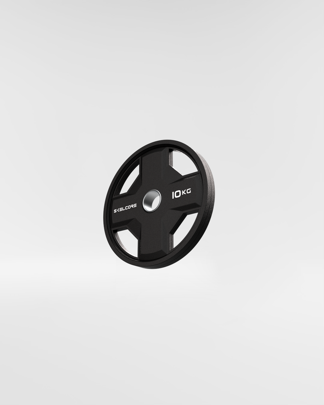 Olympic Quad Grip Urethane Weight Plate