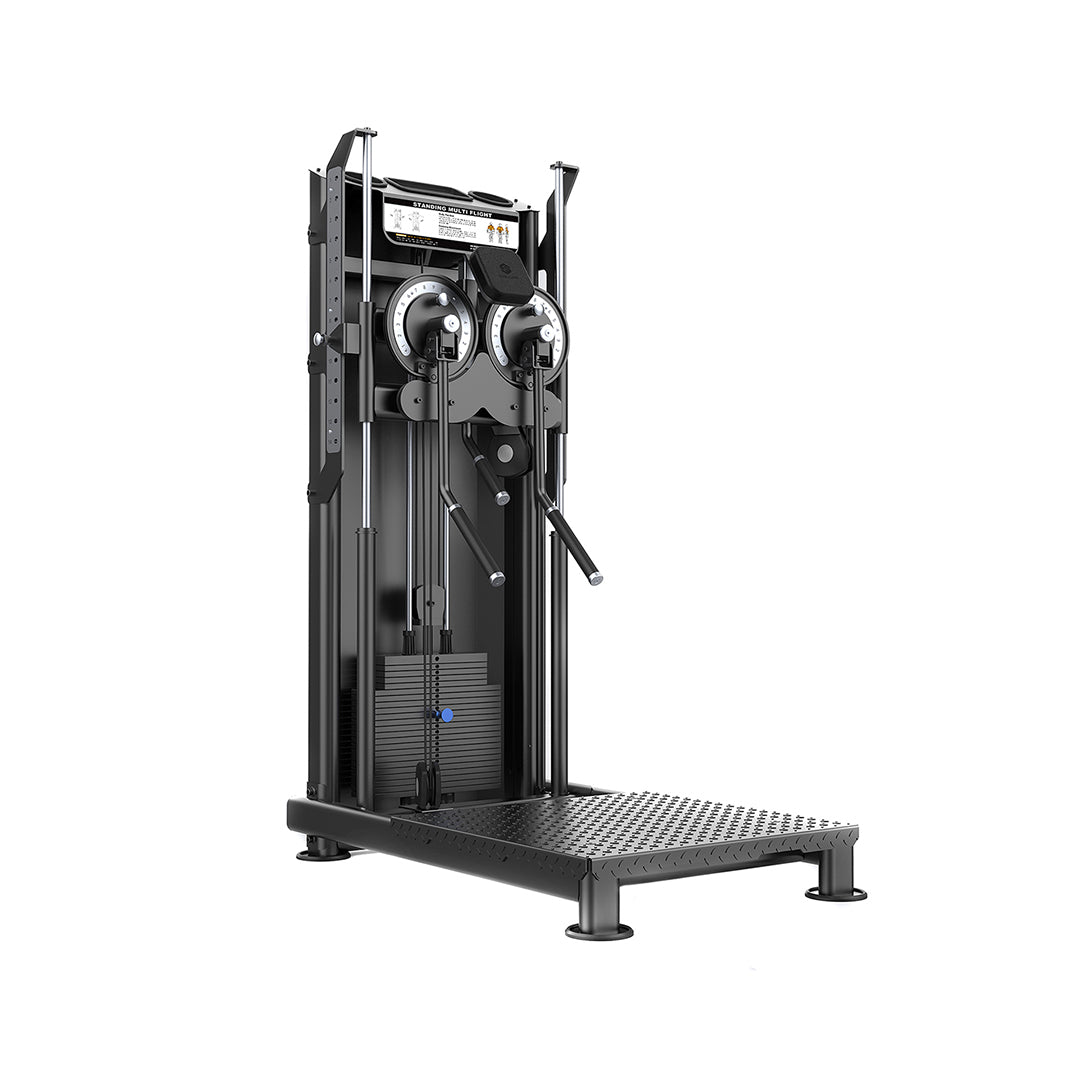 Elite Series Standing Lateral Raise Pin Load Machi
