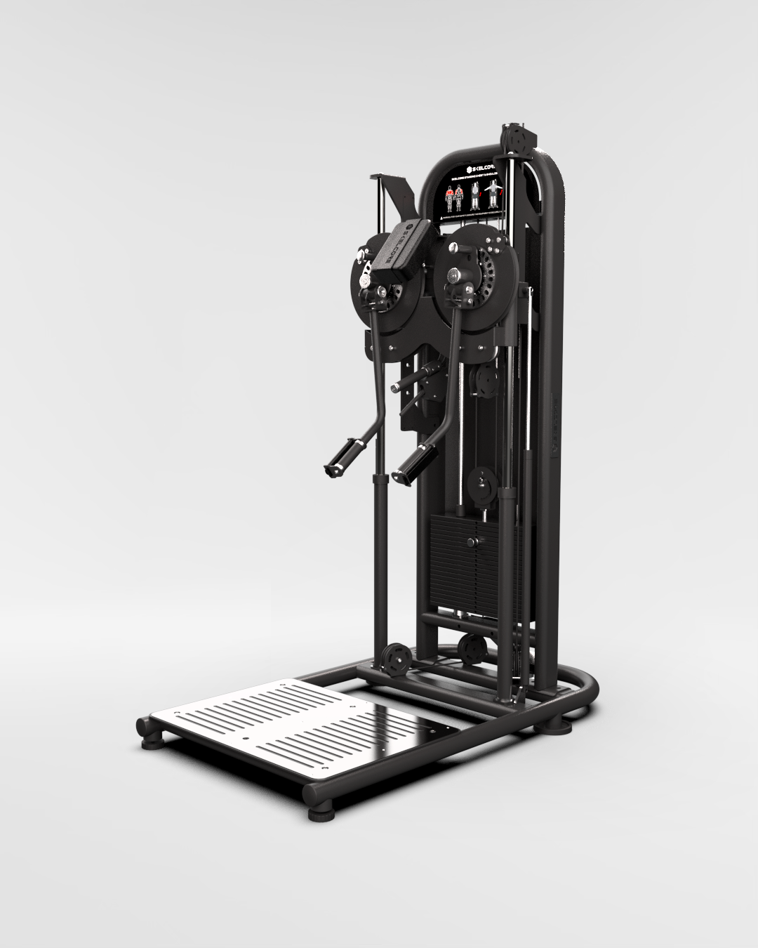 Pro Standing Lateral Raise Pin Load Machine