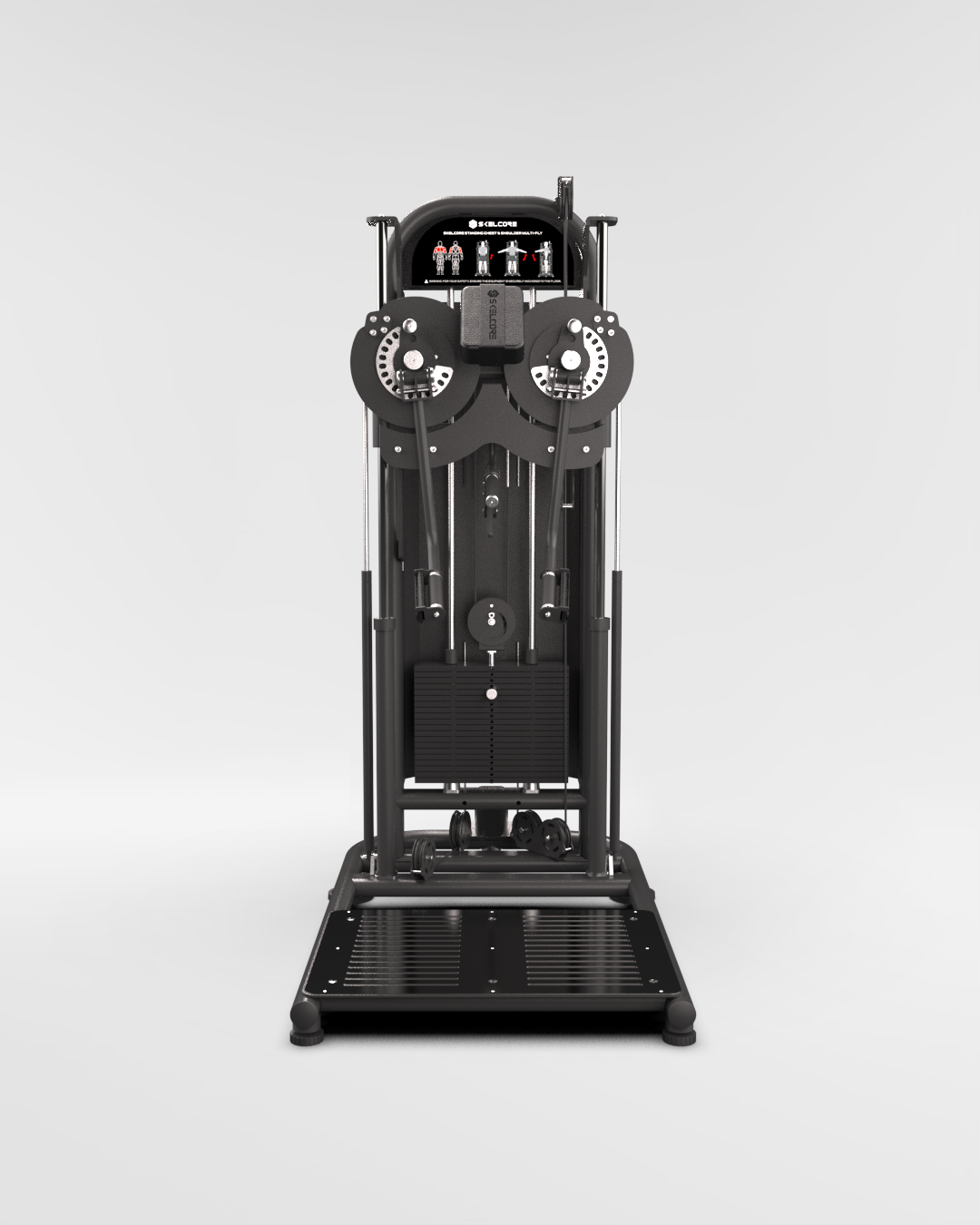 Pro Standing Lateral Raise Pin Load Machine
