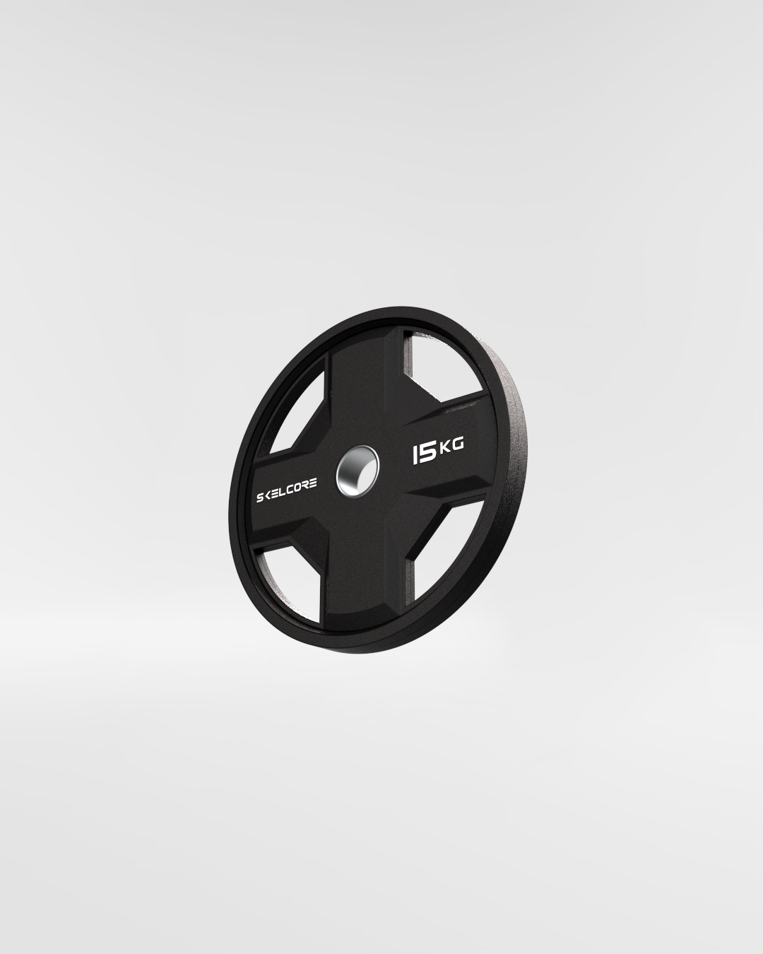 Olympic Quad Grip Urethane Weight Plate